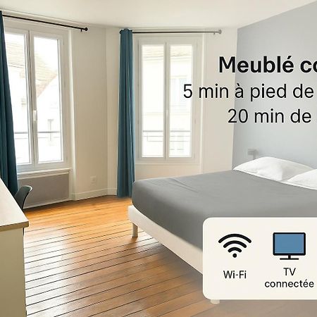 Appartement Maciet 2- Centre Ville Meaux-Gare-Disney Exteriör bild